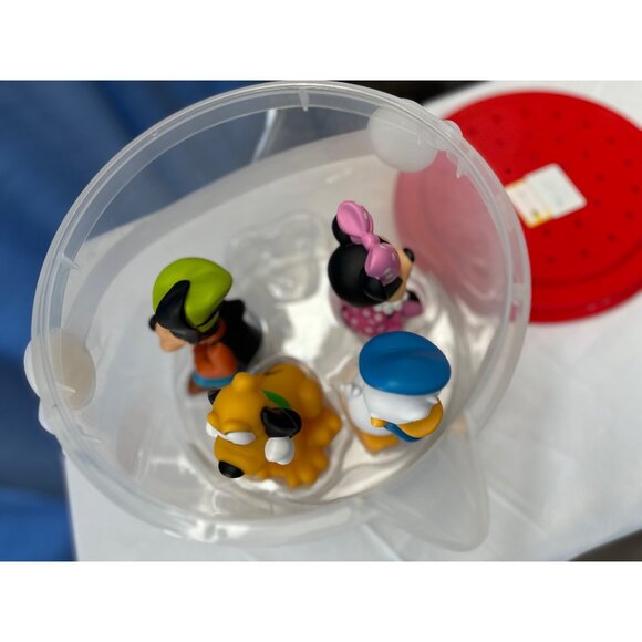 Disney Mickey & Friends Figurine Set w Storage Container - Picture 3 of 11